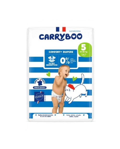 Comfort+ Couches Taille 5 40 Unités 12-25 KG Carryboo