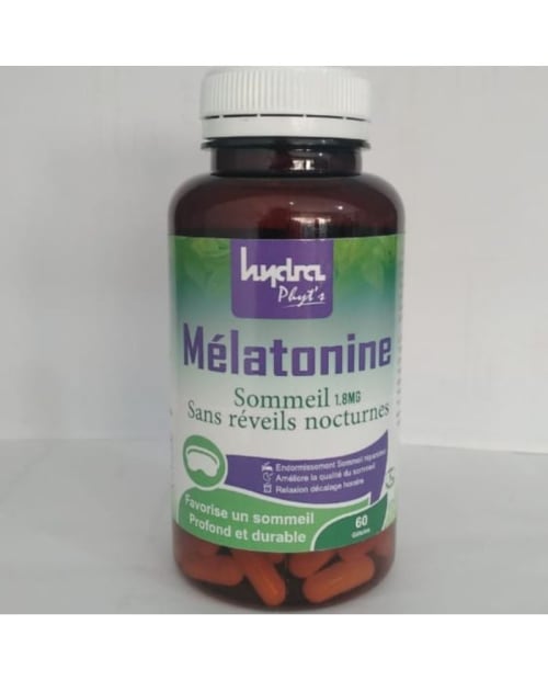 Hydra Plus Melatonine Sommeil 60 Capsules 1.8 mg Hydra Phyt'S