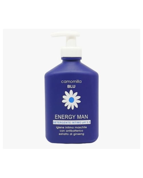 Camomila Energy Man Nettoyant Intime pour Homme PH 5.5 300 ml Camomilla Blu