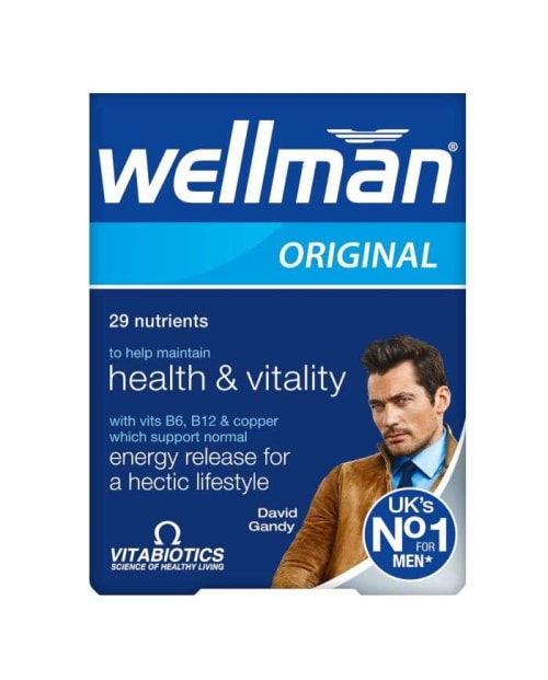 Wellman Original 30 Comprimés Vitabiotics