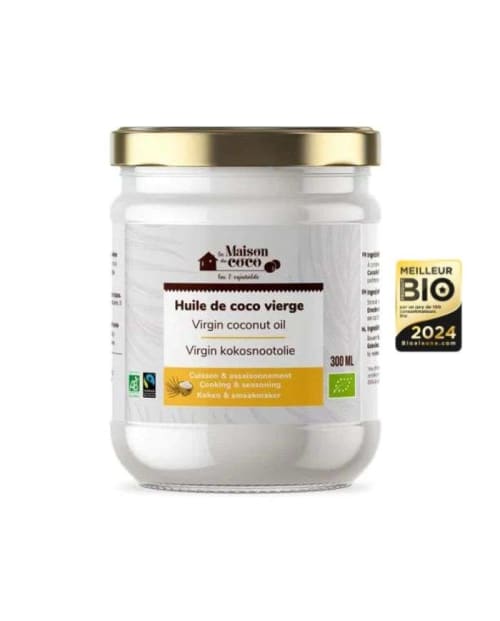 Huile de Coco Vierge 300 ml La Maison du Coco