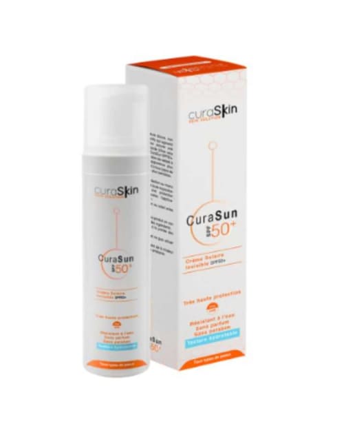 Curasun Crème Solaire Invisible SPF50+ 50 ml Curaskin