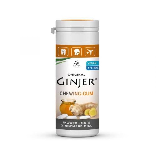 Chewing GUM Ginger - Miel 30 g Lemon Pharma