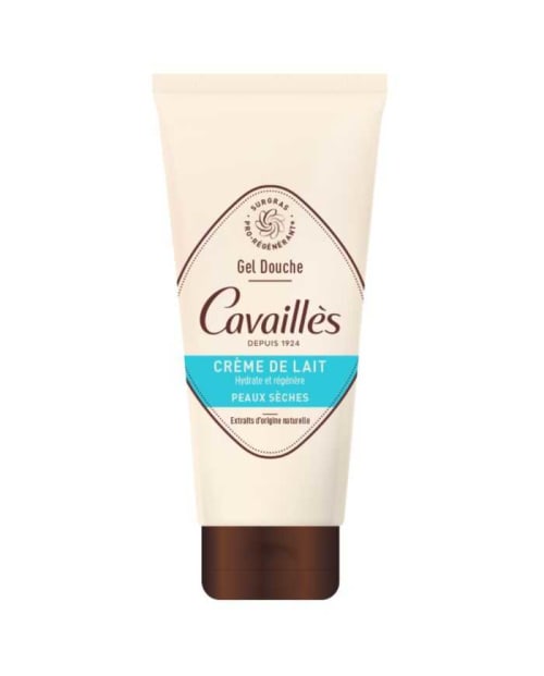 Gel Douche Crème de Lait Peaux Sèches 200 ml Rogé Cavaillès