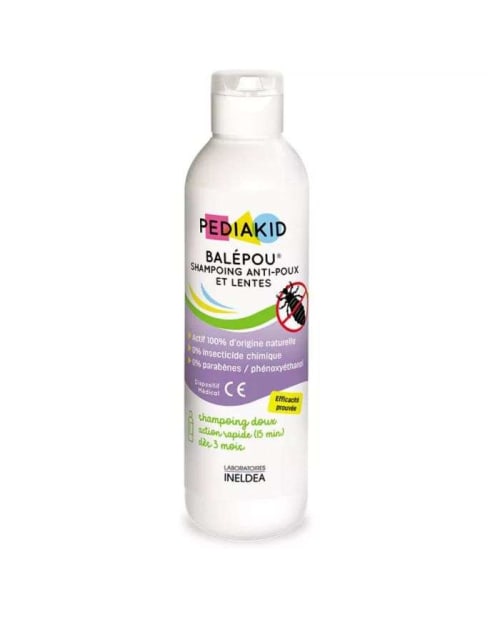 Balepou Shampooing Anti Poux et Lentes 200 ml Pediakid