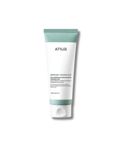 Heartleaf + Succinic Acid Moisture Foam 150 ml Anua