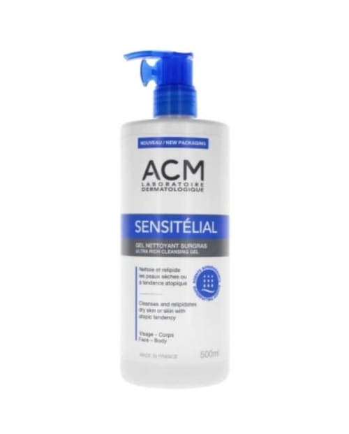Sensitelial Gel Nettoyant Surgras 500 ml Acm