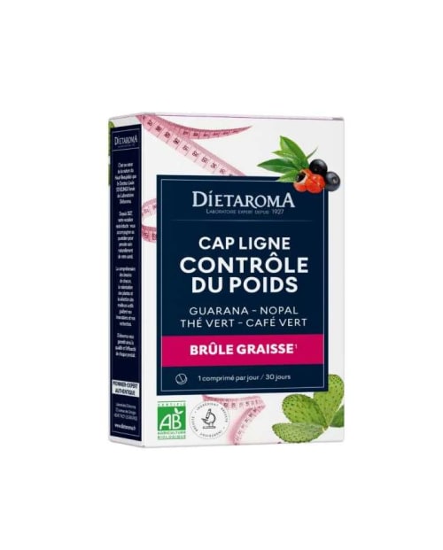 Capligne Brule Graisse et Controle du Poids Bio 30 Comprimés Dietaroma