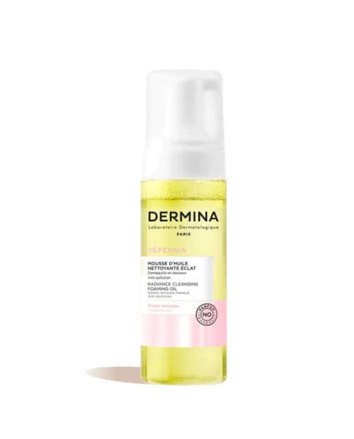 Defensia Mousse D'Huile Nettoyante Éclat 150 ml Dermina