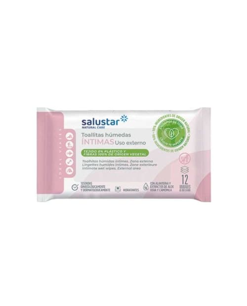 Salustar Lingettes Hygiene Intime 12 Unités Salustar Natural Care