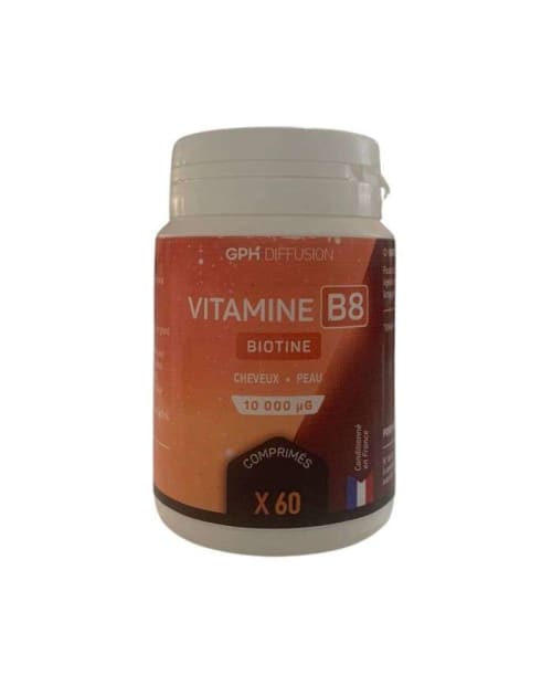Gph Vitamine B8 Biotine 60 Gélules Gph Diffusion
