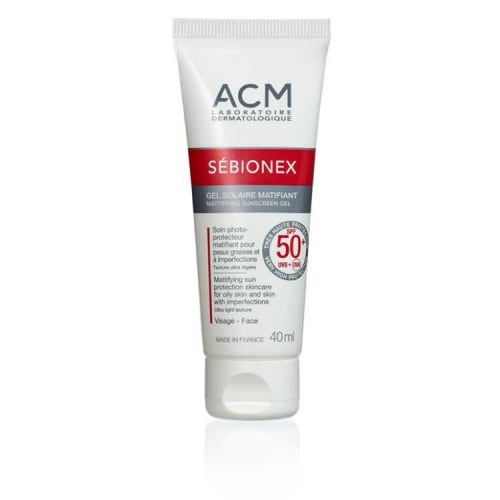 Sebionex Gel Solaire Matifiant SPF 50+ 40 ml Acm