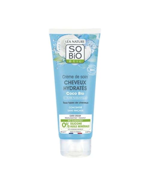 Crème de Soin Cheveux Hydrates Coco Bio 100 ml So Bio