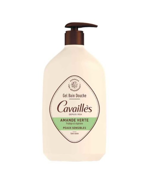 Gel Bain et Douche Amande Verte Peaux Sensibles 1L Rogé Cavaillès