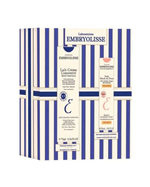 Coffret Lait Crème Concentré 75 ml+ Soin Blush 30 ml Embryolisse