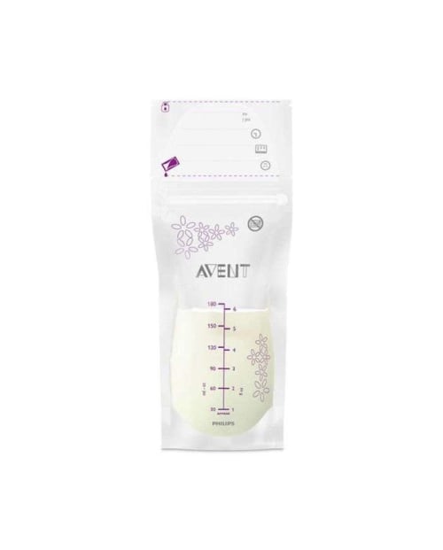 Sachets de Conservation du Lait Maternel Pack de 25 Avent