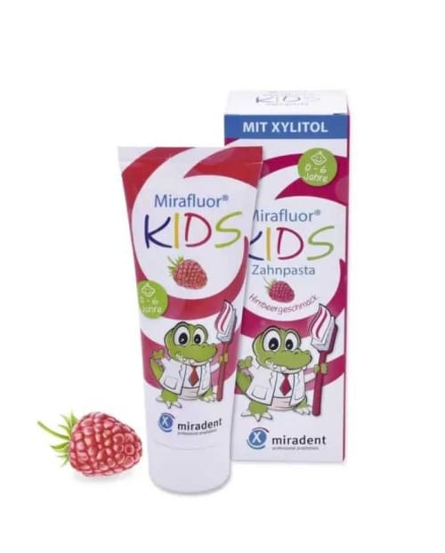 Dentifrice Enfants Goût Framboise 75 ml Miradent