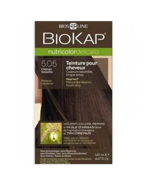Nutricolor Delicato 5.05 Chatain Noisette Biokap