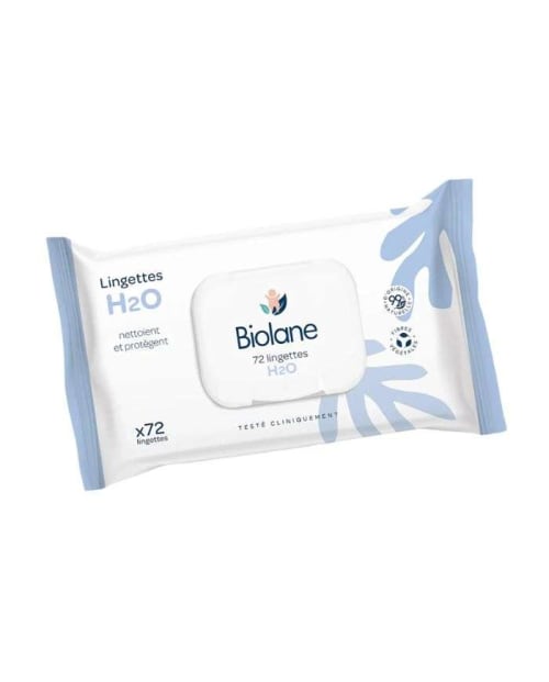 H2O 72 Lingettes Biolane