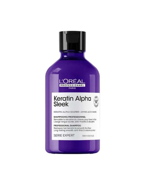 Keratin Alpha Sleek Shampooing 300 ml L'Oréal Professionnel
