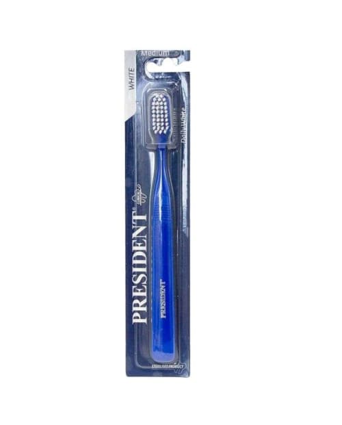 Brosse à Dents Medium White President