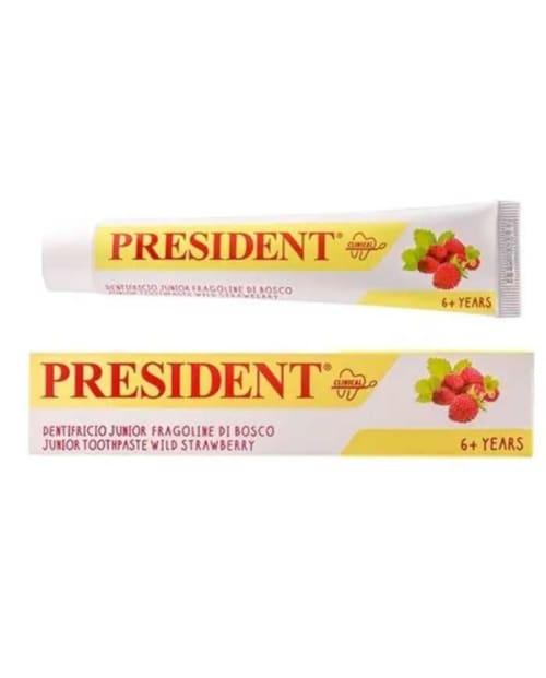 Dentifrice Junior 6+ Fraise President