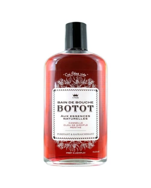Bain de Bouche aux Essences Naturels Cannelle Clou de Girofle Menthe 250 ml Botot