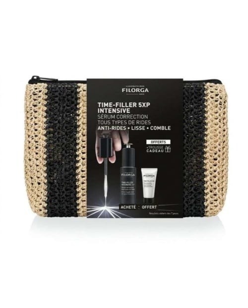 Offre Time Filler Intensive 5XP Sérum Anti Ride 30 ml + Crème Correction 15 ml et Trousse Offerts Filorga