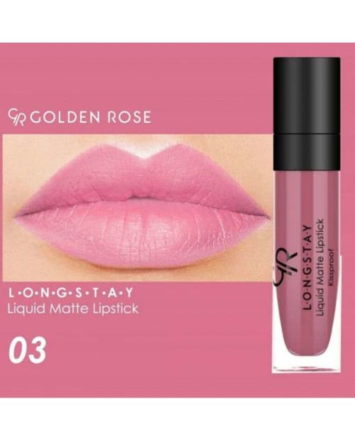 Longstay Liquid Matte Rouge à Lèvres Golden Rose