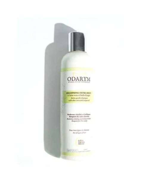 Shampooing Extra Doux à L'Aloe Vera et Huile D'Argan 250 ml Odarym