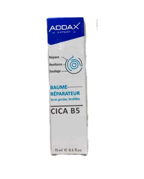 Cica B5 Baume Réparateur Lèvres 15 ml Addax