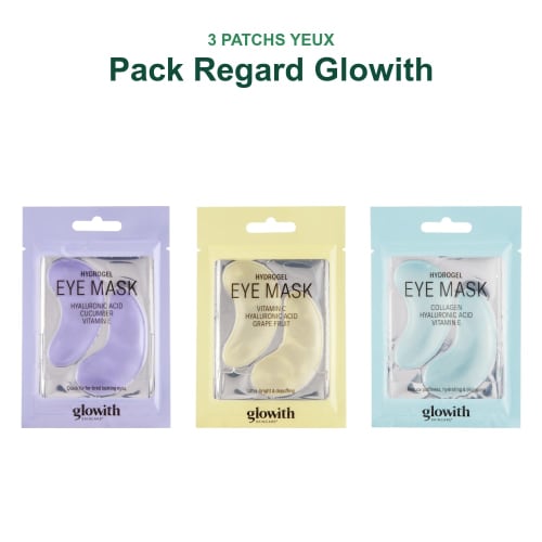 Pack Regard Glowith 3 Patchs Yeux Glowith