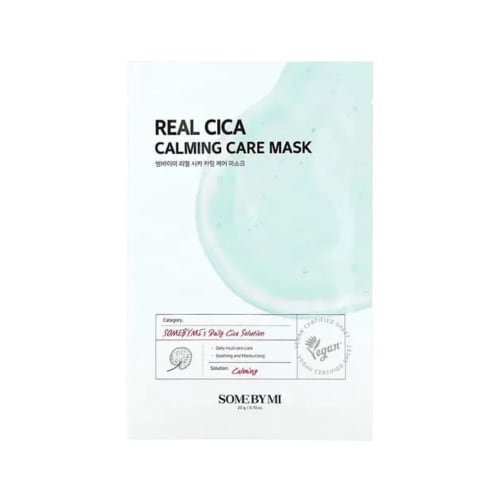 Real Cica Calming Care Mask (5x20g) Some By Mi
