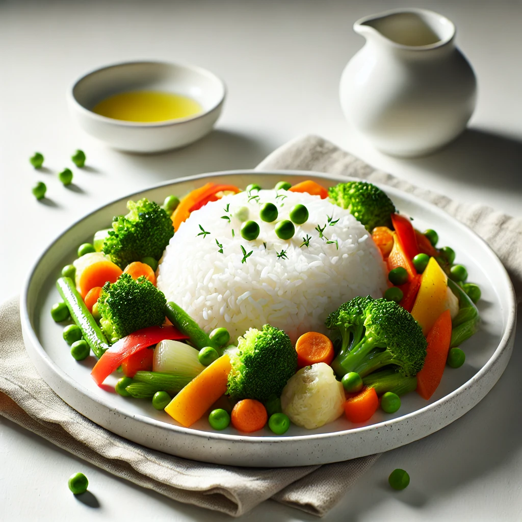 Rice and Vegetables