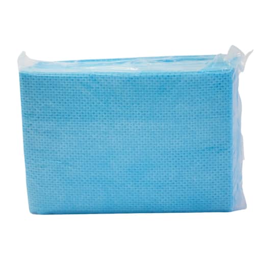 Lavette non tissée ajourée bleu grand format Paredes photo du produit front L