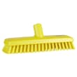 Balai lave-pont à passage d'eau fibres médium alimentaire PLP 27cm jaune Vikan photo du produit