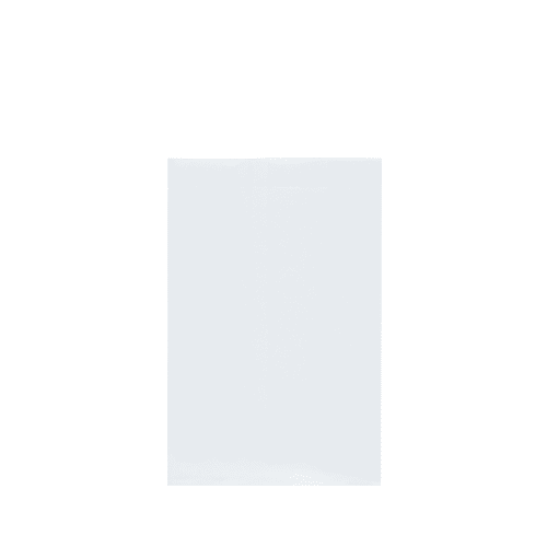 Sac papier kraft multi-usages MB Pack avec soufflet blanc 140 x 200 mm photo du produit front L