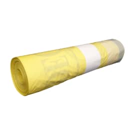Sac plastique DASRI 110L jaune 42µm NF X Sphere