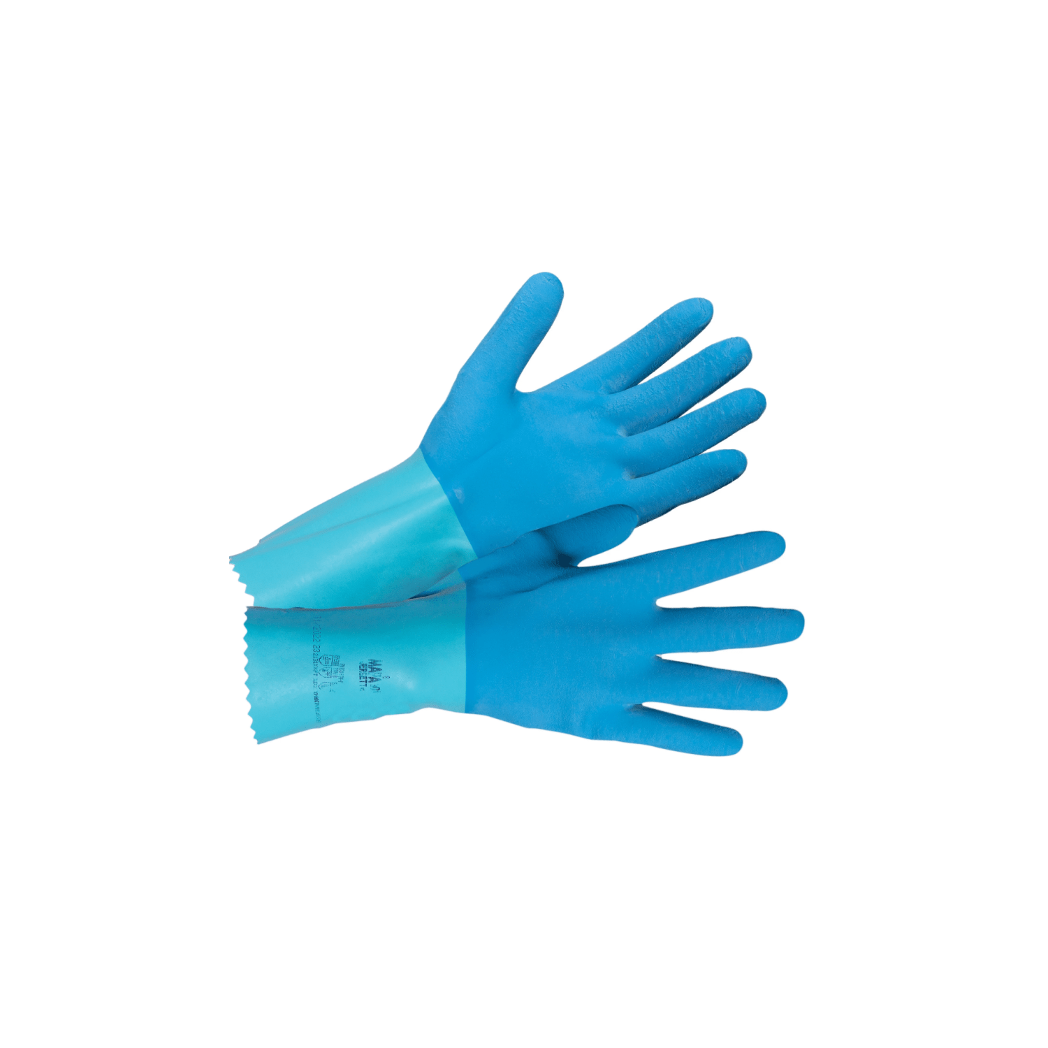 Gant de protection chimique latex granité Mapa Professional support tissu Jersette 301 bleu taille 6 photo du produit