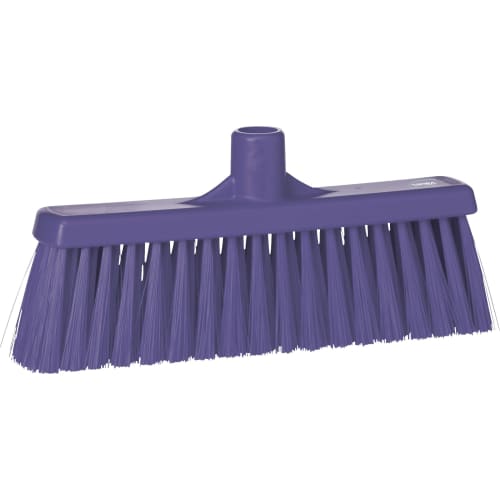 Balai fibres médium alimentaire PLP 31cm violet Vikan photo du produit front L