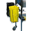 Support sac double pour guéridon et chariots inox photo du produit
