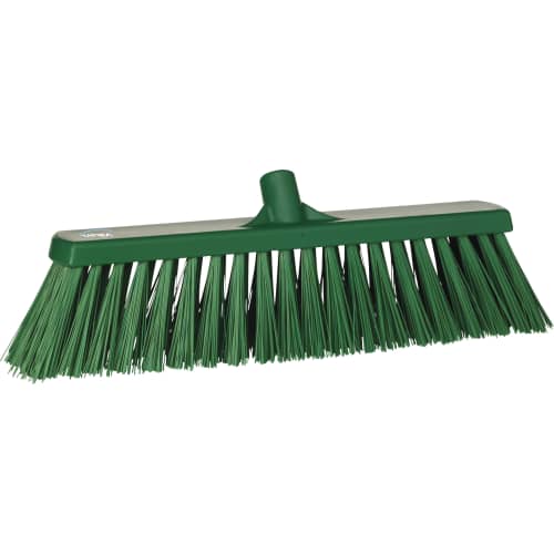 Balai fibres dures alimentaire PLP 53cm vert Vikan photo du produit front L