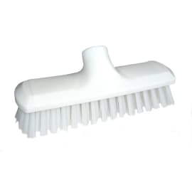 Balai lave-pont fibres dures alimentaire PLP 23cm blanc
