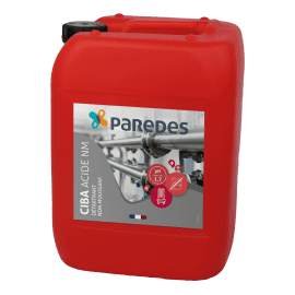 Détartrant non moussant Paredes CIBA ACIDE NM bidon de 24kg
