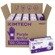 Gant de protection chimique nitrile Kimtech Science Purple violet non poudré 24cm taille M photo du produit