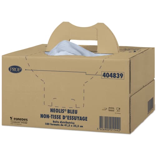 Essuyage non tissé Néolis bleu 35,5 x 41,5 cm Paredes photo du produit front L