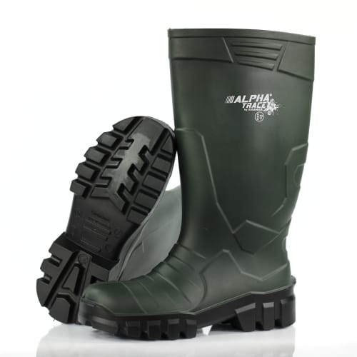 Botte de sécurité Dikamar ALPHA TRACE® PU S5 CI SRC Vert/Noir pointure 39 photo du produit front L