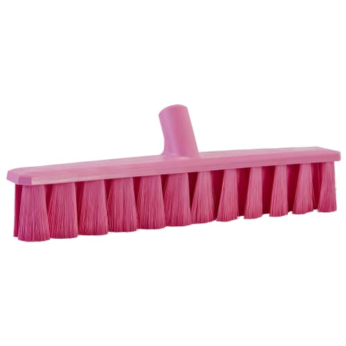 Balai fibres souples alimentaire PLP UST 40cm rose Vikan photo du produit front L