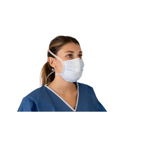 Masques Lanière Type IIR - BLEU - Kolmi Vitals - Medicom photo du produit front L