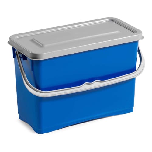 Couvercle étanche pour seau PLP gris 8L Filmop photo du produit front L